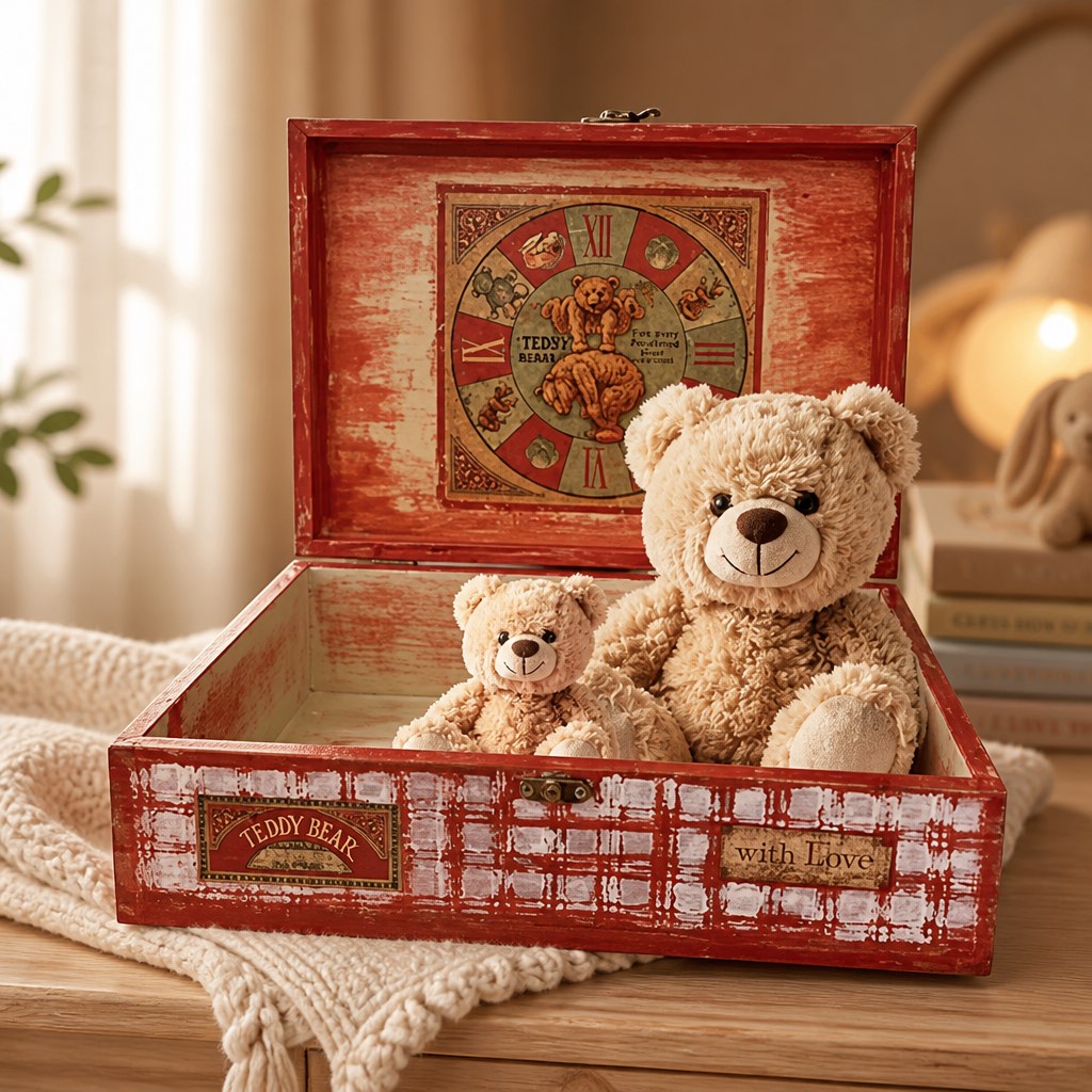 Κουτί αναμνήσεων "Teddy Bears" - Image 2