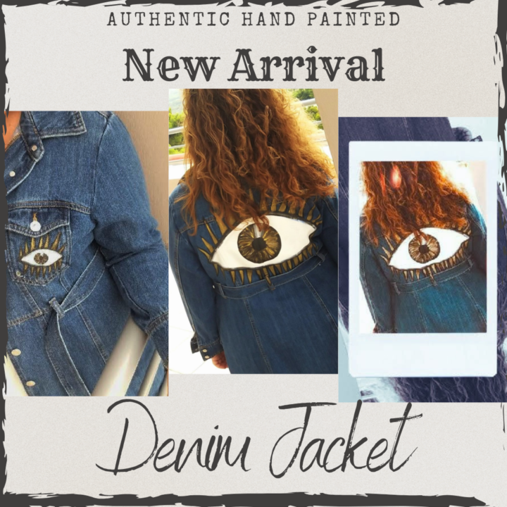 Jacket ζωγραφισμένο με Μάτι - Image 3