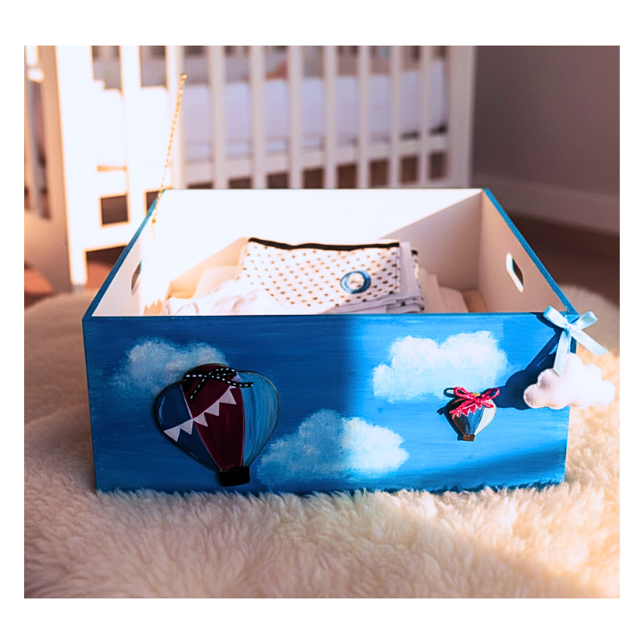 Λαδόπανα Βάπτισης για Αγόρι με Όνομα – Προσωποποιημένο Χειροποίητο Σετ