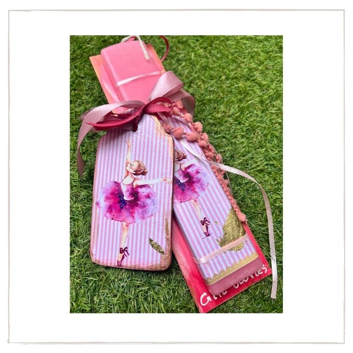 Λαμπάδα μπαλαρίνα για κορίτσια