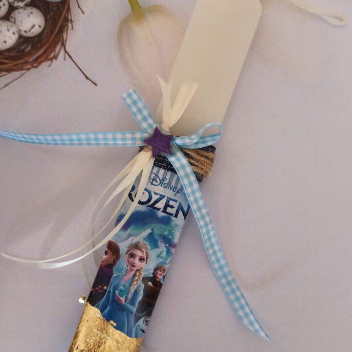 Λαμπάδα Frozen 2 με κάδρο σετ