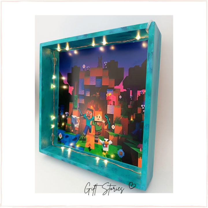 Φωτιζόμενο κάδρο Minecraft