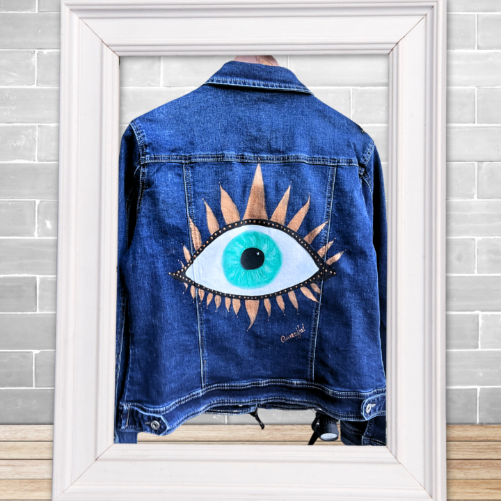 jacket με μάτι