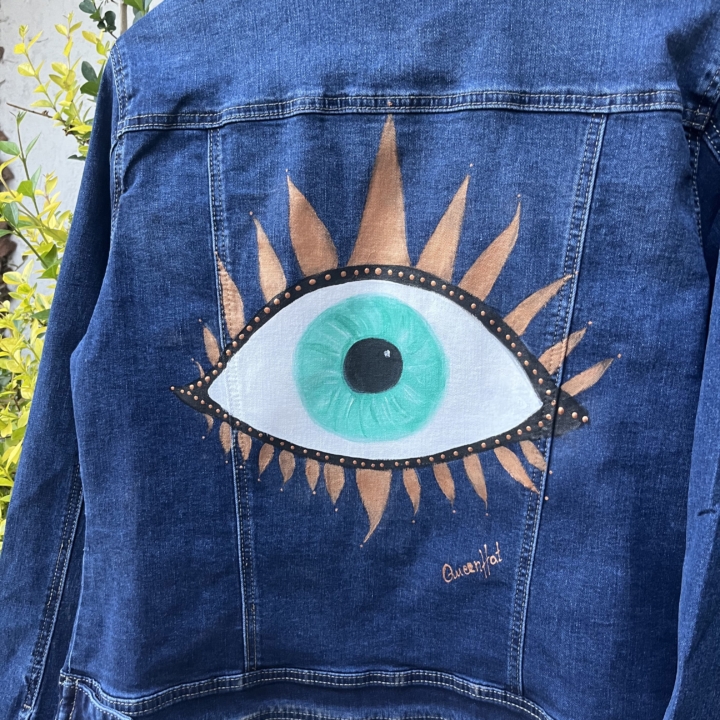 Denim Jacket Μάτι